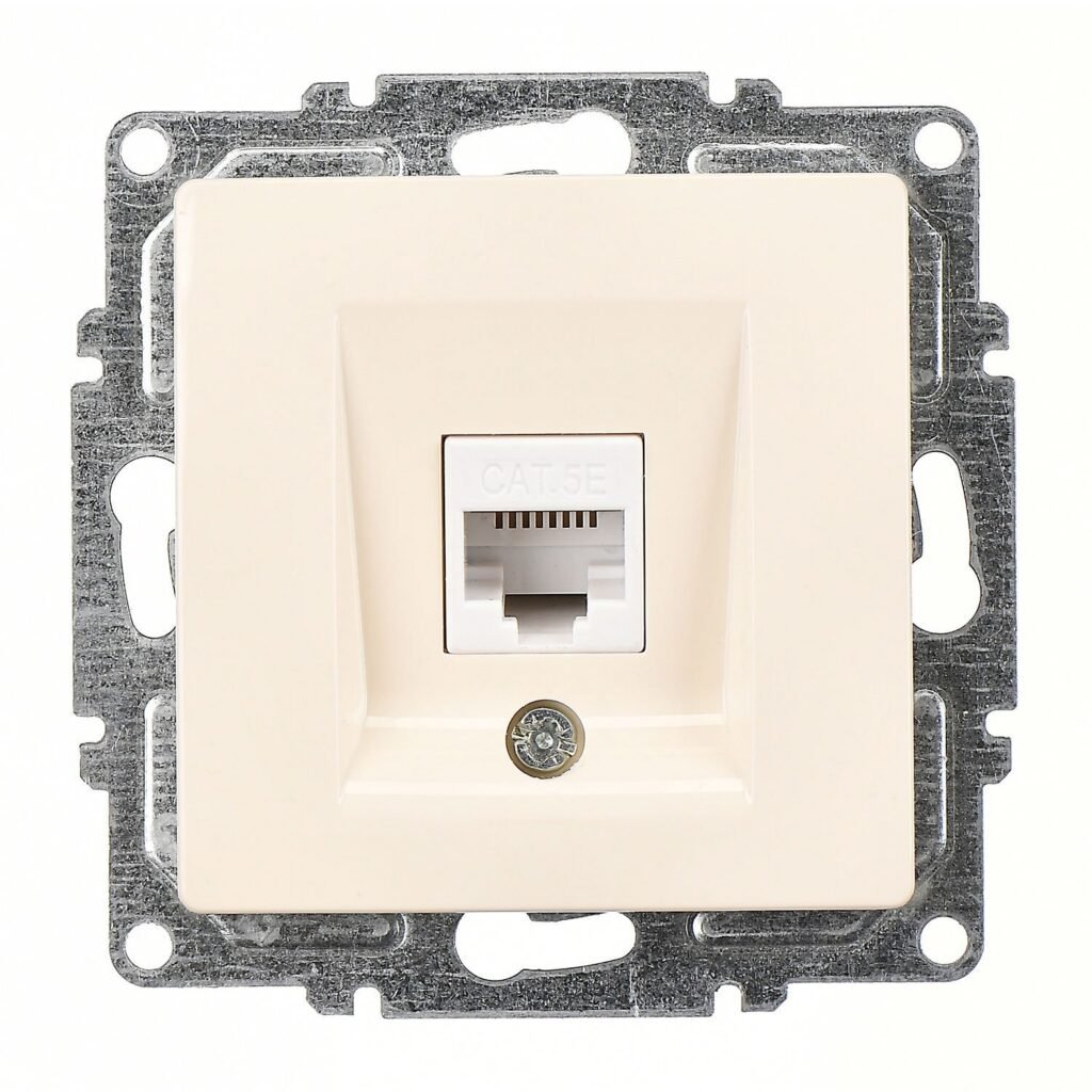 DATA PRİZİ (1 AD CAT 5 JAKLI) VİSAGE KREM