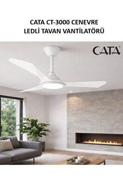 LEDLİ TAVAN VANTİLATÖRÜ CENEVRE