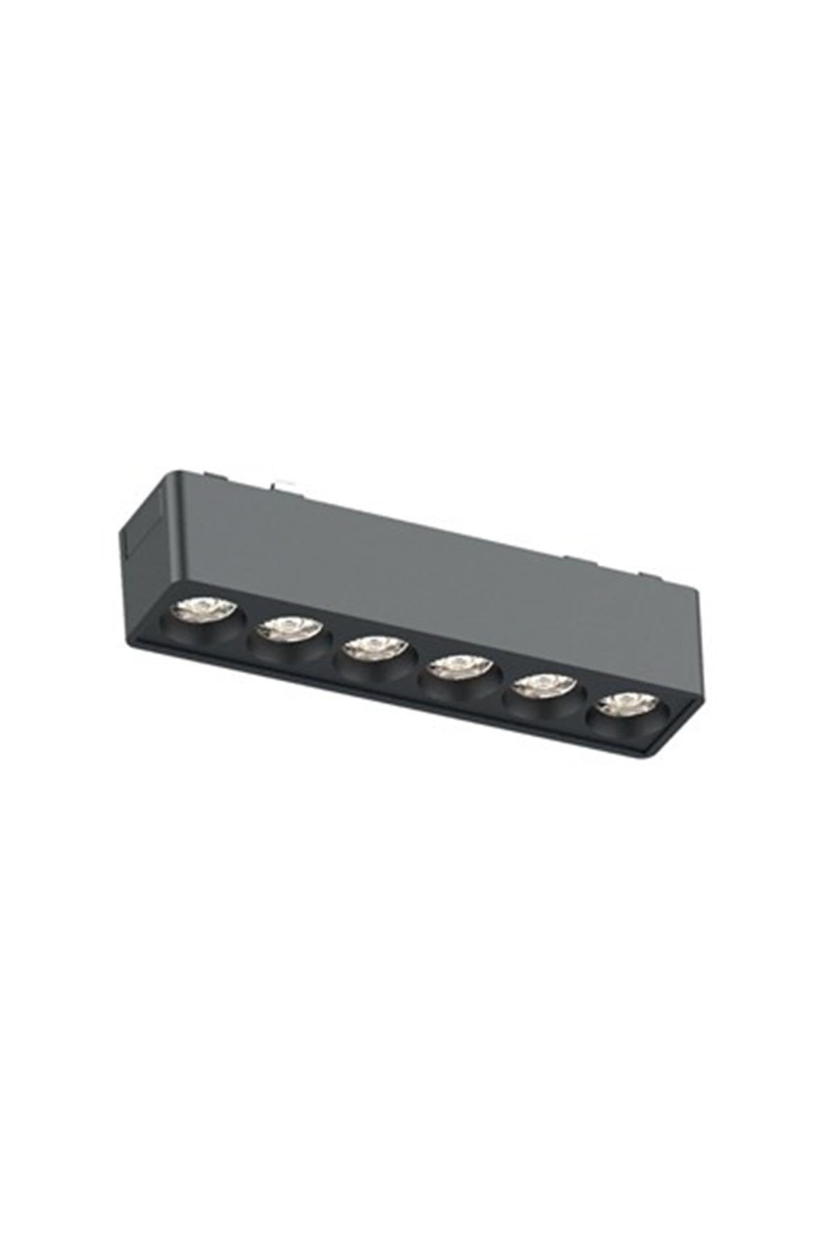 MAGNETİK LED RAY ARMATÜR LENSLİ 6W 122mm CCT