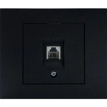 NÜMERİS TELEFON PRİZ GRANO METALİK SİYAH