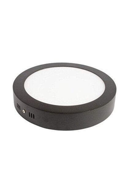 PANEL LED 18 W YUVARLAK 3200K SİYAH S.Ü