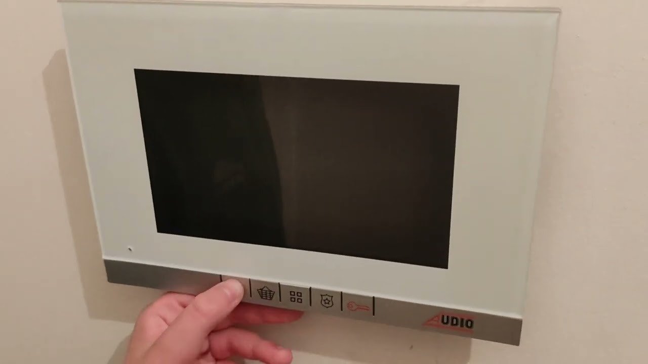 4,3″ GDM BEYAZ DİAFON MEKANİK BUTONLU BEYAZ Ü.K.