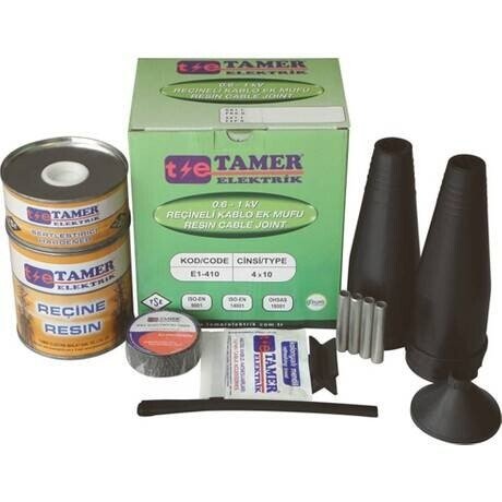 ALÜMİNYUM 3*35+16 ISI BÜZMELİ EK MUFU