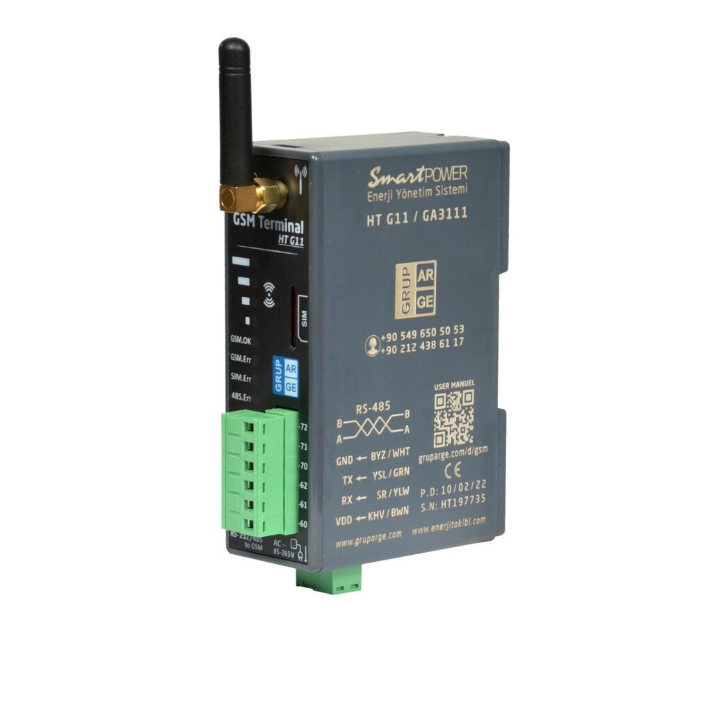 GSM TERMİNAL MODBUS 4G