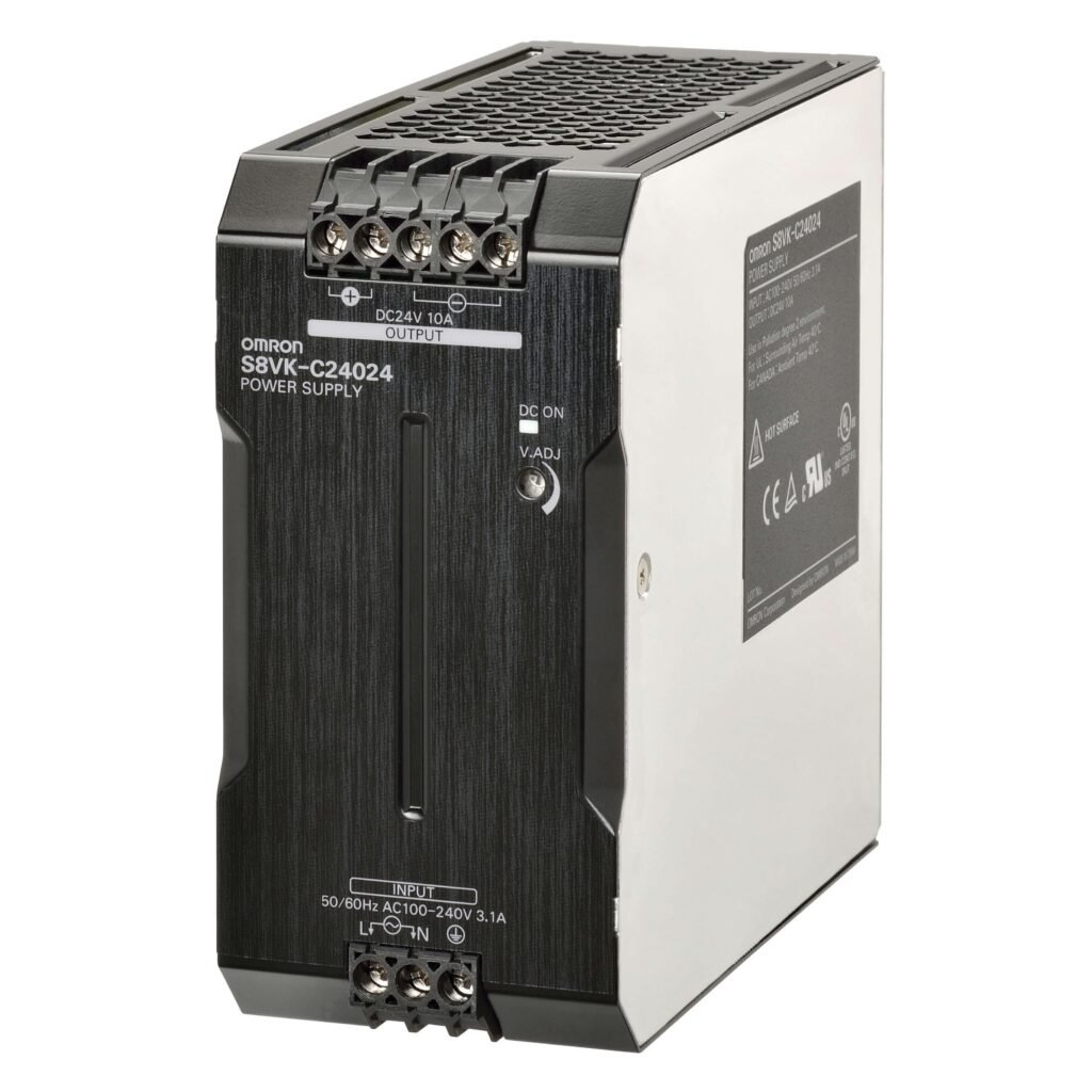 GÜÇ KAYNAĞI 220GİRİŞ 24VDC ÇIKŞ 10A RAY TİPİ