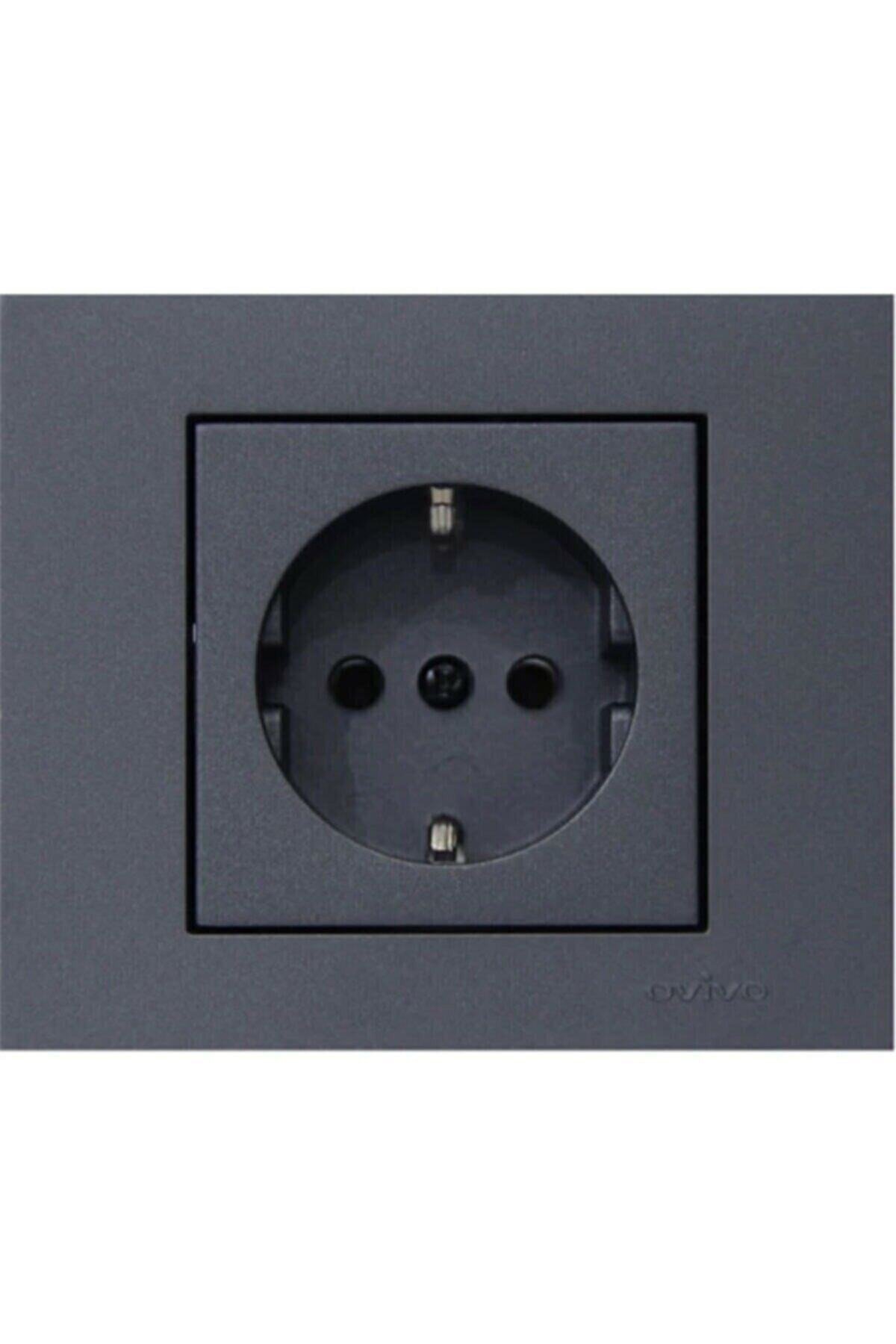 HDMI PRİZ GRANO METALİK FÜME