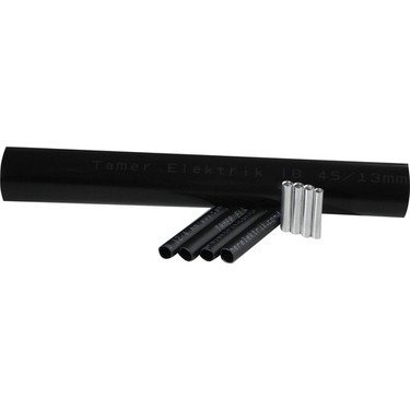 ISI BÜZÜŞMELİ MAKARON SİYAH MAK50S
