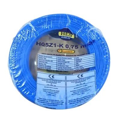 KABLO 0,75 mm H.FREE NYAF MAVİ