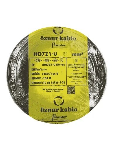 KABLO 10 mm H.FREE NYAF SİYAH