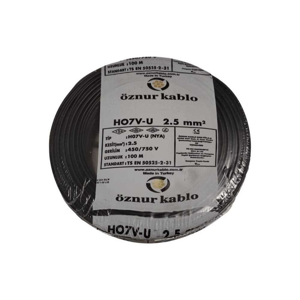 KABLO 2,5 mm H.FREE NYAF GRİ