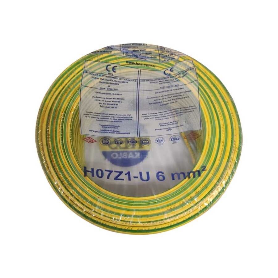 KABLO 35 mm H.FREE (NYA) SARI/YEŞİL
