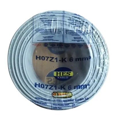 KABLO 6 mm H.FREE NYAF GRİ