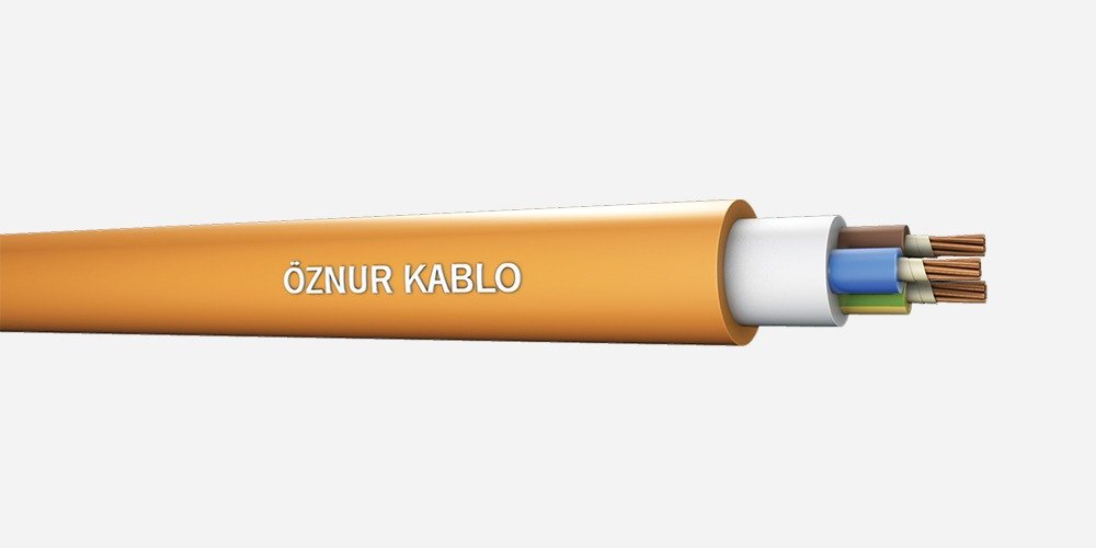 KABLO N2XH FE180 5*4 re 0.6/1KV TURUNCU