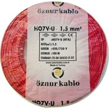 KABLO NYA 1,5 KIRMIZI