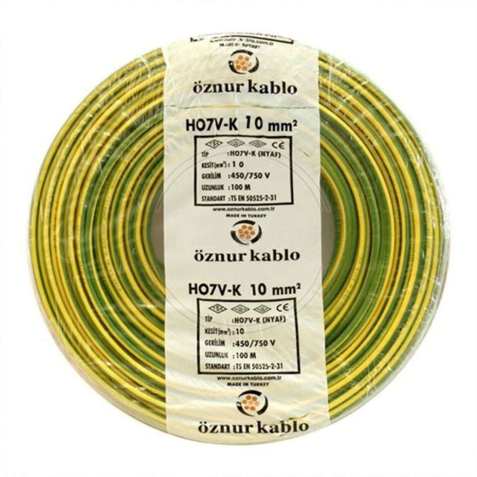 KABLO NYAF 10 SARI/YEŞİL