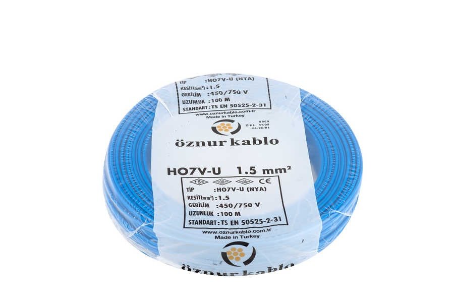 KABLO NYAF 1,5 MAVİ