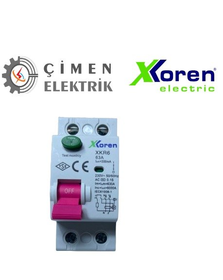 KAÇAK AKIM 2*63*300 mA