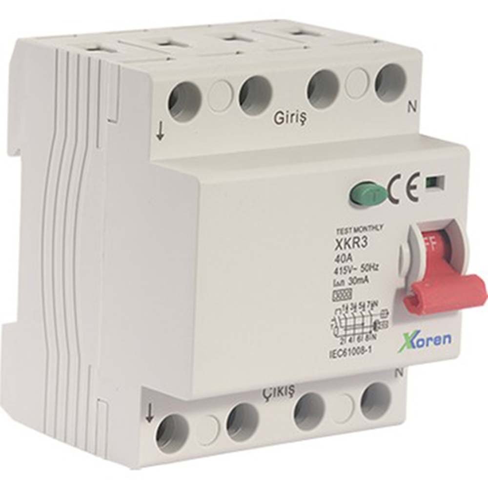KAÇAK AKIM 4*25*300 mA