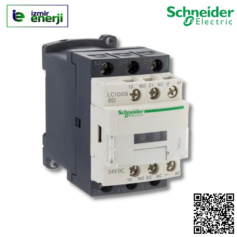 KONTAKTÖR 11KW 25A (40A) 24 V DC