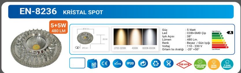 KRİSTAL SPOT DAMLA