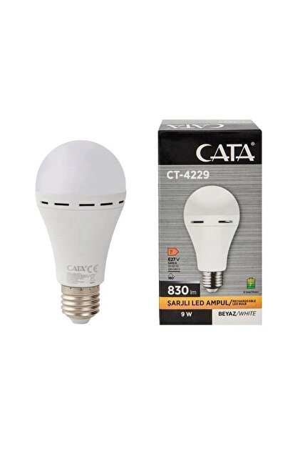 LED AMPUL 9W ŞARJLI