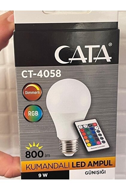LED AMPUL RGB 9W