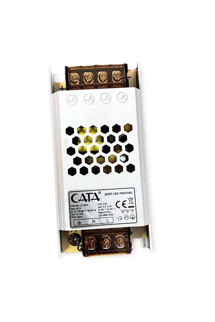 LED TRAFO 5 A 60 W SLİM