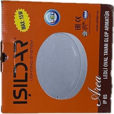 LEDLİ GLOP ARMATÜR TAVAN TSE AREA 15W 6500K