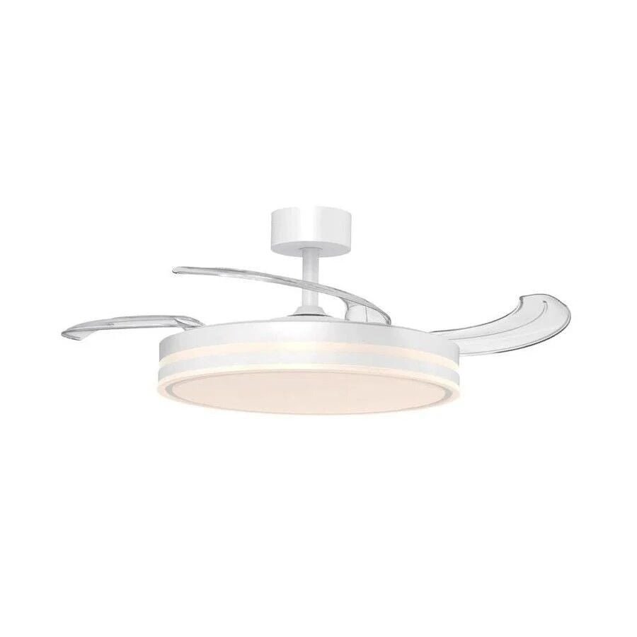 LEDLİ TAVAN VANTİLATÖRÜ BEYAZ 20W CCT DİMLENEBİLİR