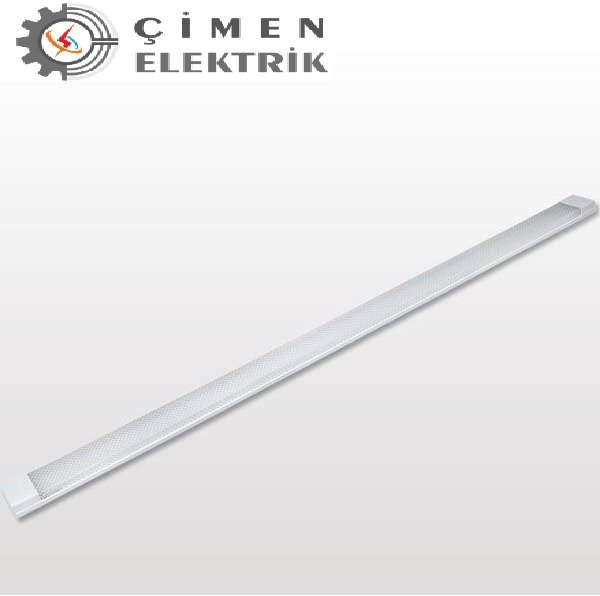 LEDLİ YATAY BANT ARMATÜR PRİZ.LENS 80W 6500K