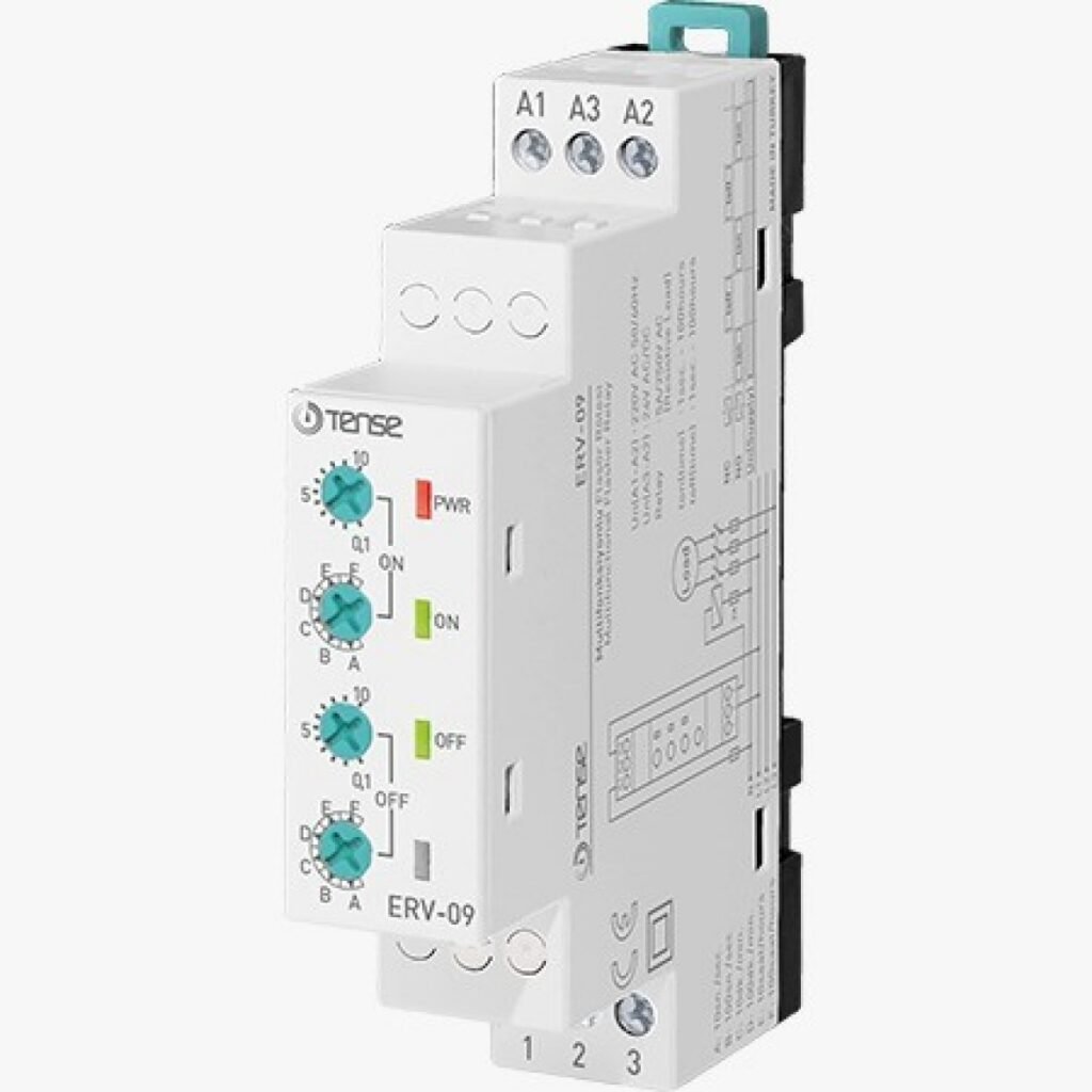 MULTİFONKSİYONLU FLAŞÖR RÖLE W OTMT. TİPİ ÇİFT AYRLI (1SN-100SAAT)