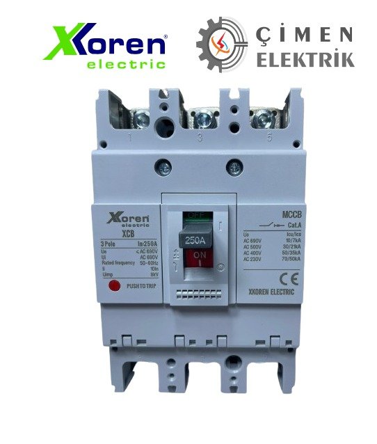 OTOMATİK ŞALTER SABİT TİP 200 A 36KA