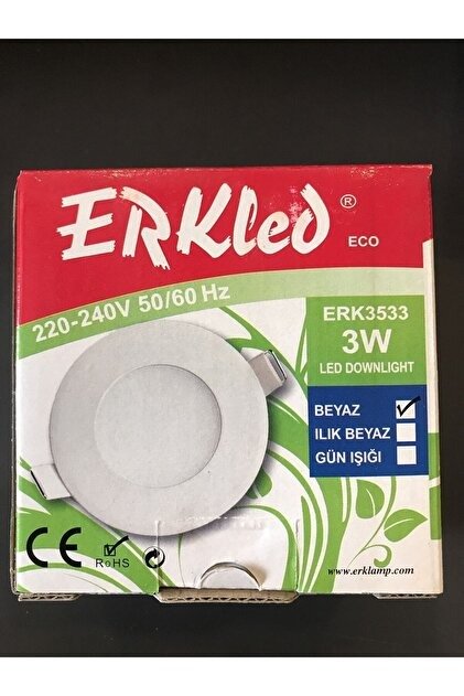 PANEL LED 3 W 3200K