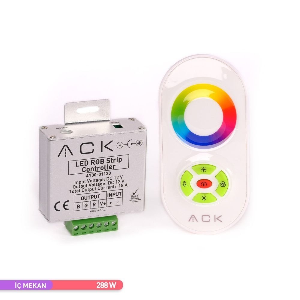 RGB KUMANDASI 12 V 288W 18A