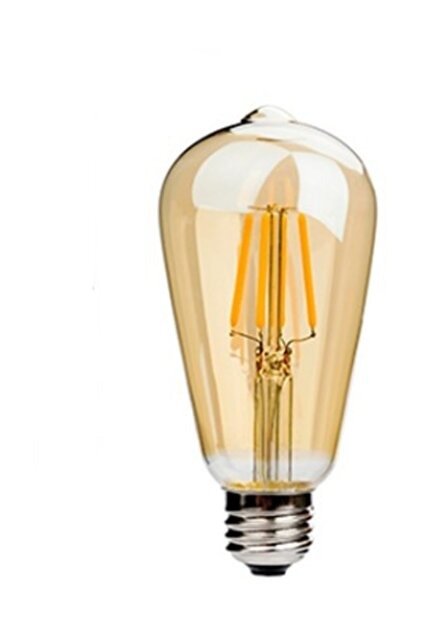 RUSTİK LED AMPUL DİMLENEBİLİR 6 W